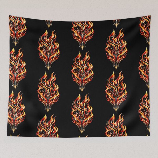 Item preview, Fire dragon designed and sold by Darcie Smith.