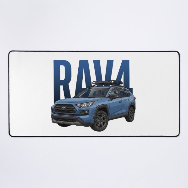 Item preview, Toyota RAV4 Adventure AWD Off-Road Blue SUV Roof Rack Art designed and sold by Motorline44.
