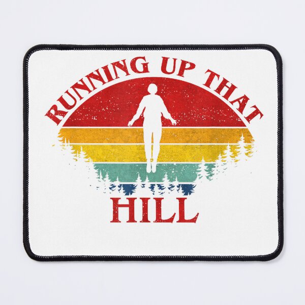 Item preview, Running up that hill 80s Runner Lover T-Shirt designed and sold by fine line.