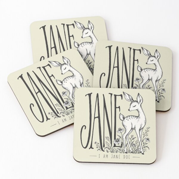 Item preview, I Am Jane Doe, Women Supporting Women, Solidarity Graphic designed and sold by CamaseizArt.