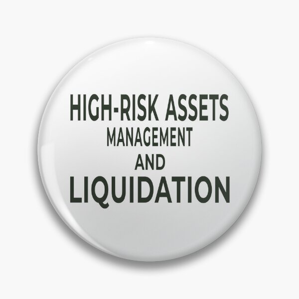 Item preview, High Risk Assets Management Liquidation Funny Finance T-Shirt designed and sold by "Hedek".