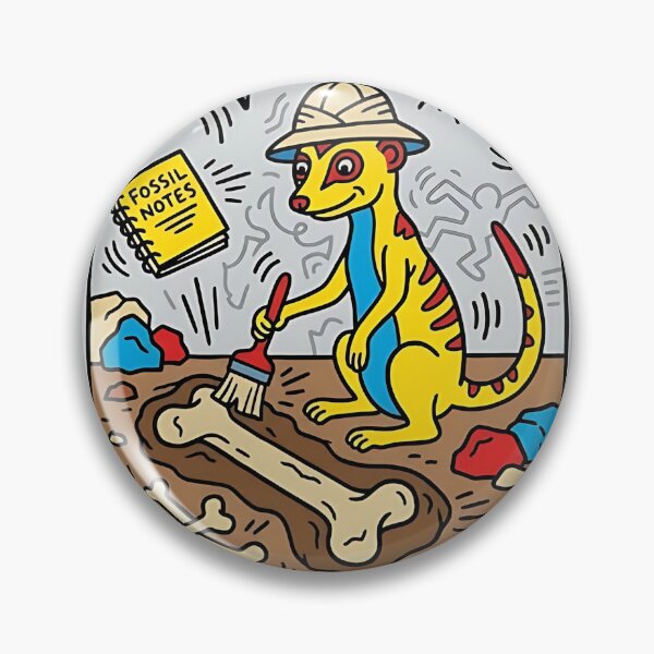 Item preview, Meerkat Paleontologist designed and sold by PictoVibe.
