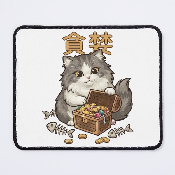 Item preview, HAKHAK the Greedy Cat - Seven Deadly Sins Series designed and sold by PetalsPaws.