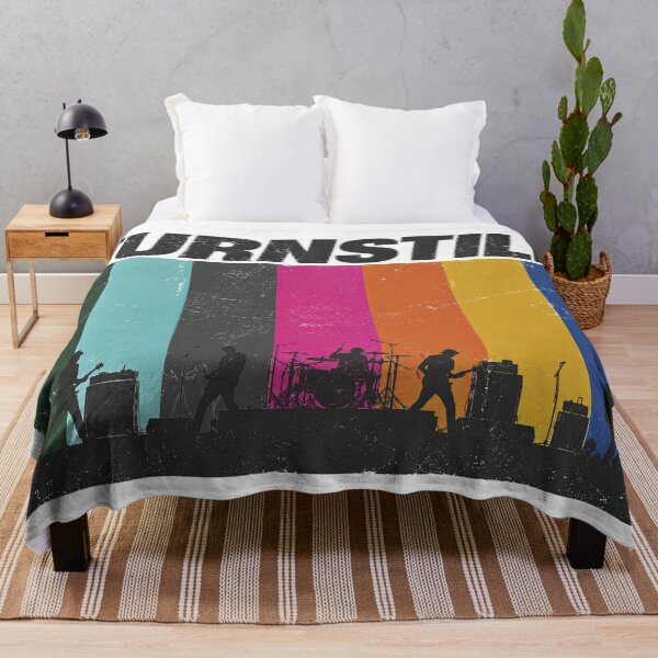 Item preview, Túrnstilé Alternative Rock Concert Silhouette Art designed and sold by MoosicMerch.