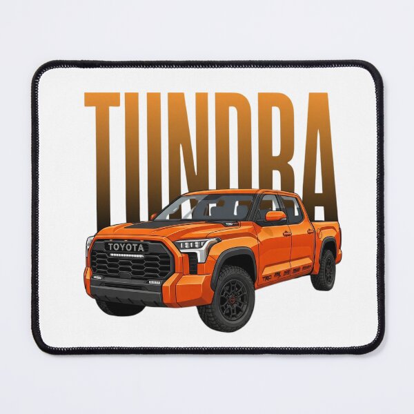Item preview, Toyota Tundra TRD Pro Off-Road 4x4 Solar Octane Orange Truck Art designed and sold by Motorline44.