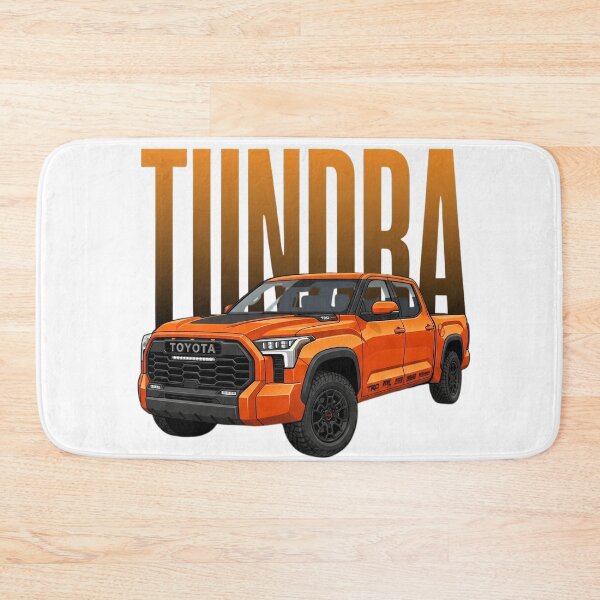 Item preview, Toyota Tundra TRD Pro Off-Road 4x4 Solar Octane Orange Truck Art designed and sold by Motorline44.