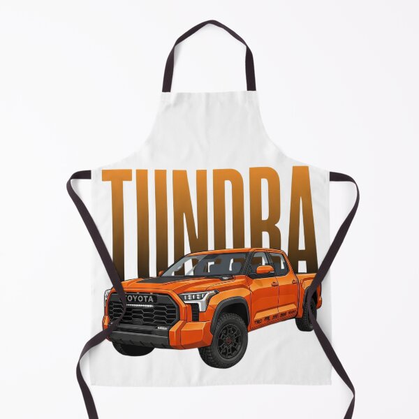 Item preview, Toyota Tundra TRD Pro Todoterreno 4x4 Ilustración Pick-Up Naranja Solar Octane designed and sold by Motorline44.