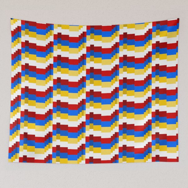 Item preview, Pixel Flag Armenia designed and sold by HarveyHandcraftsandDesigns.