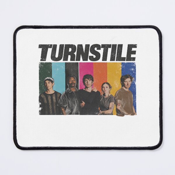 Item preview, Túrnstilé Color Block Band Portrait and Concert Art designed and sold by MoosicMerch.
