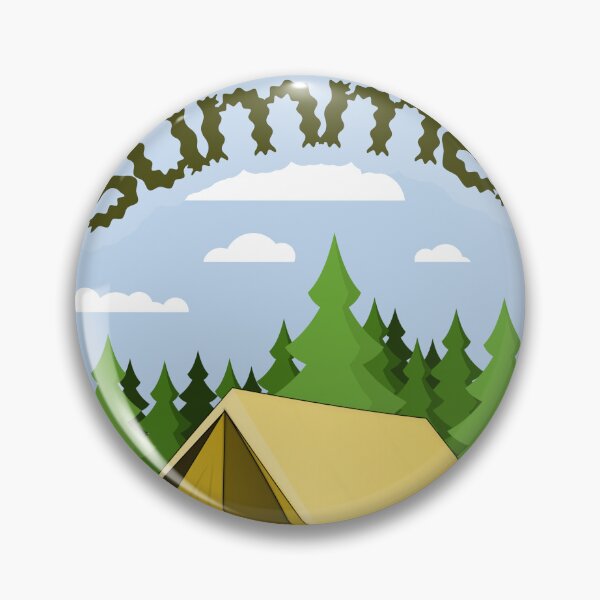 Item preview, Campfire Camping Adventure – Cozy Outdoor Camp Site designed and sold by hardiyclon.
