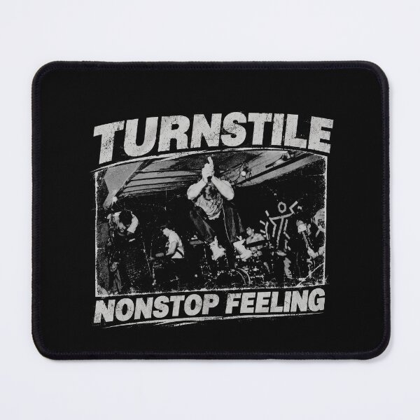 Item preview, Túrnstilé Nonstop Feeling Black and White Concert Art designed and sold by MoosicMerch.