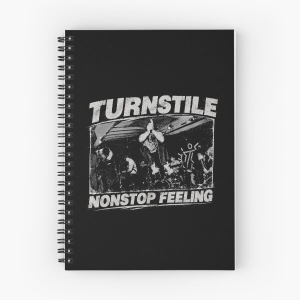 Item preview, Túrnstilé Nonstop Feeling Black and White Concert Art designed and sold by MoosicMerch.