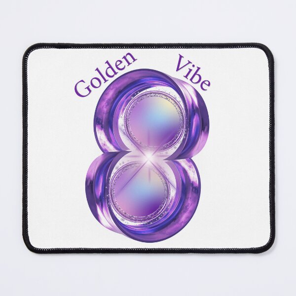 Item preview, Regal Purple Vibe 3D Typography Number 8 designed and sold by MinimalAurashop.