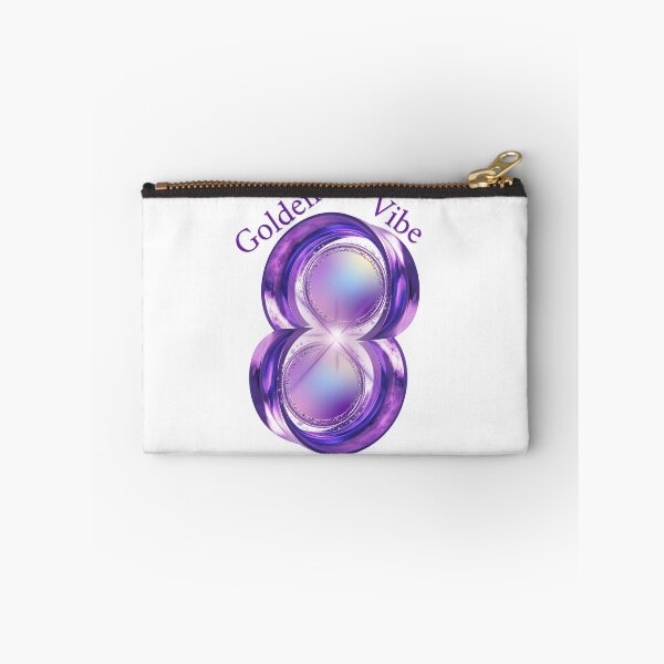 Item preview, Regal Purple Vibe 3D Typography Number 8 designed and sold by MinimalAurashop.