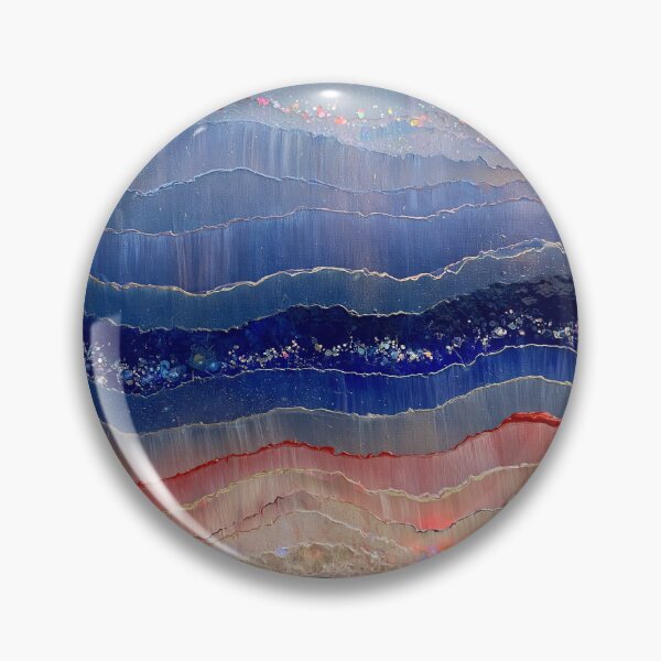 Item preview, Batik Eclectic Indigo Abstract Waves Pattern designed and sold by scicilysimonee.