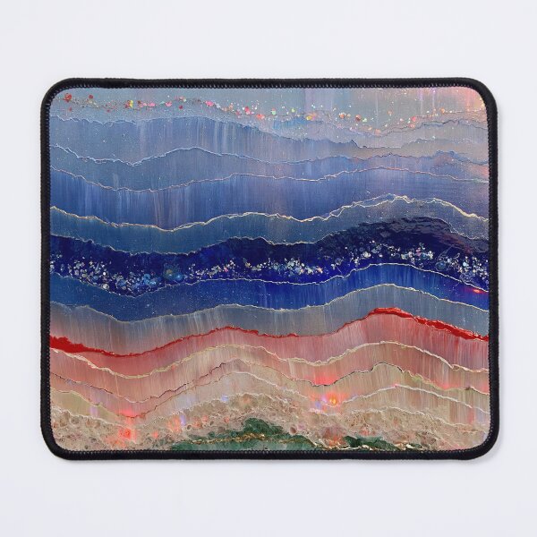 Artikelvorschau, Batik Eclectic Indigo Abstract Waves Pattern entworfen und verkauft von scicilysimonee.