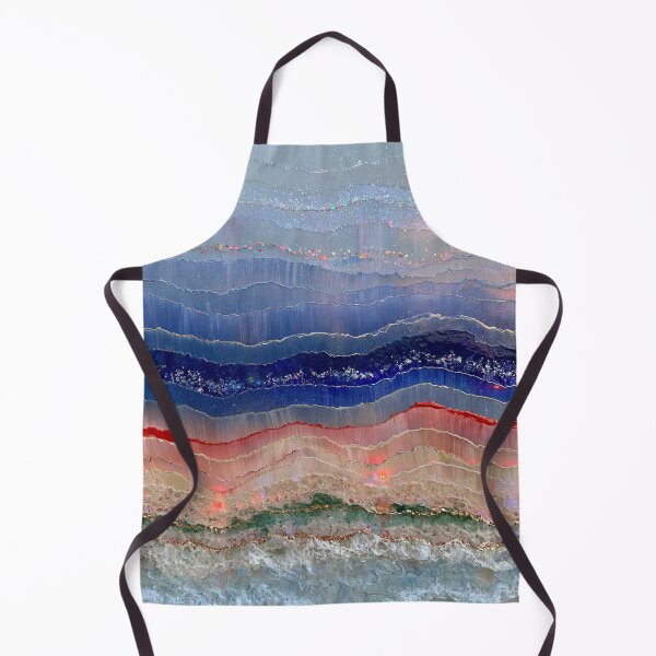 Item preview, Batik Eclectic Indigo Abstract Waves Pattern designed and sold by scicilysimonee.