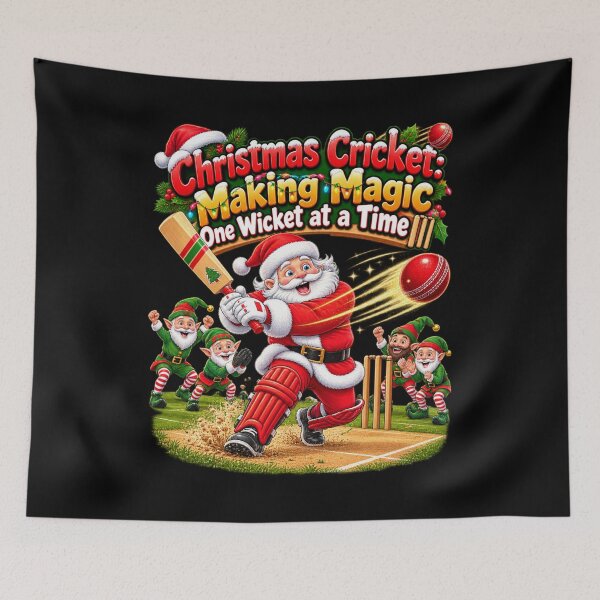 Item preview, CHRISTMAS CRICKET: MAKING MAGIC ONE WICKET AT A TIME! designed and sold by signshirtz.