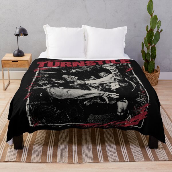 Item preview, Túrnstilé Red and Black Hardcore Concert Art designed and sold by MoosicMerch.