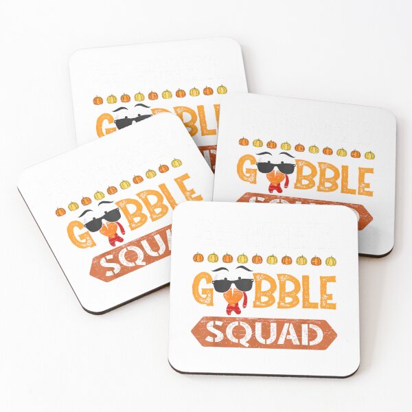 Item preview, Runner Gobble Squad Turkey Thanksgiving Running T-Shirt designed and sold by eBoy31.