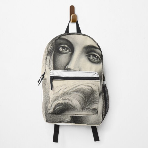 Item preview, Ethereal Gaze - Pencil Portrait Sketch Art designed and sold by nhk999.