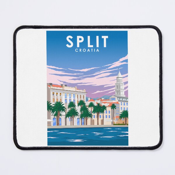 Item preview, Split Croatia Vintage Minimal Retro Travel designed and sold by maximili-shepp.