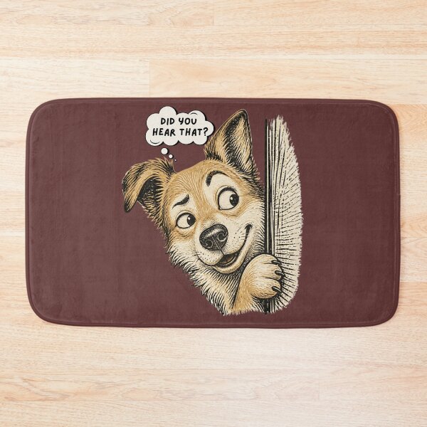 Item preview, Did You Hear That Funny Dog designed and sold by HANG ON STUDIO .