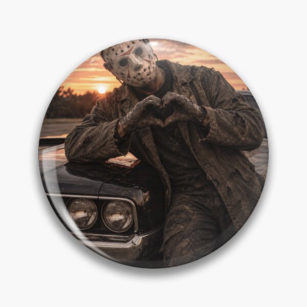 Item preview, Jason Voorhees Tshirts Heart Hands Funny Halloween Horror Movie designed and sold by griffithrbb35.