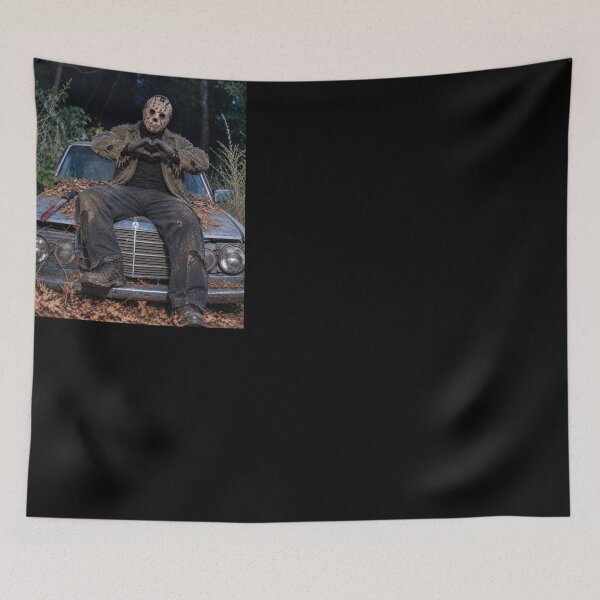 Item preview, Jason Voorhees Tshirts Making Heart Hands Retro Halloween Horror designed and sold by griffithrbb35.