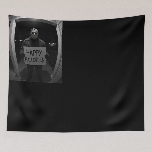 Item preview, Jason Voorhees Tshirts Happy Halloween Horror Movie designed and sold by griffithrbb35.
