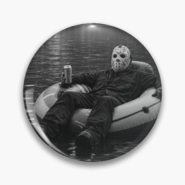 Item preview, Jason Voorhees Tshirts Pool Float Slasher Horror designed and sold by griffithrbb35.