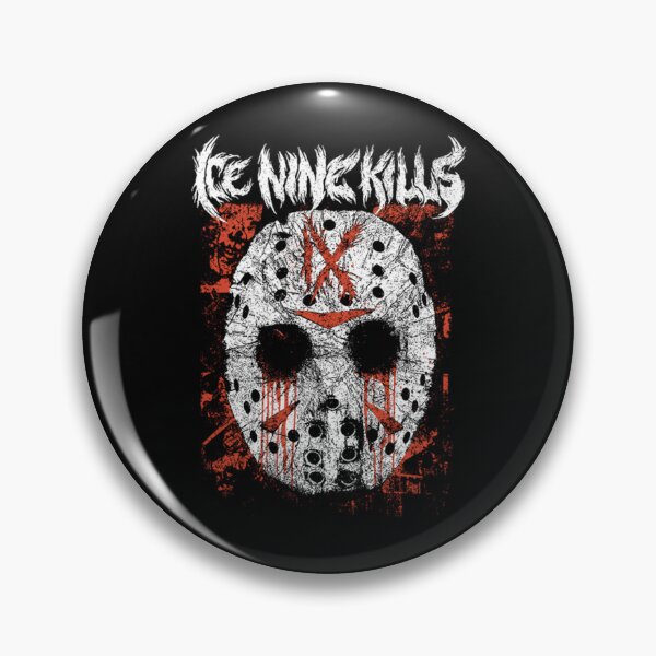 Item preview, Hockey Mask In Blood Splatter Frame designed and sold by FaizanStudio.