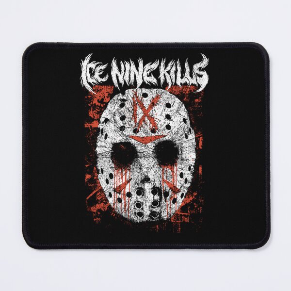 Item preview, Hockey Mask In Blood Splatter Frame designed and sold by FaizanStudio.