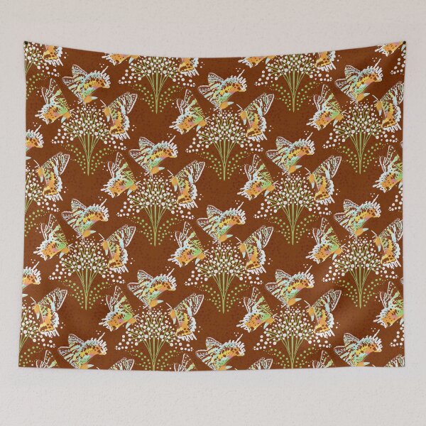 Item preview, Sunset Moths Mystical Earth Tones designed and sold by LoveAlways-AEP.