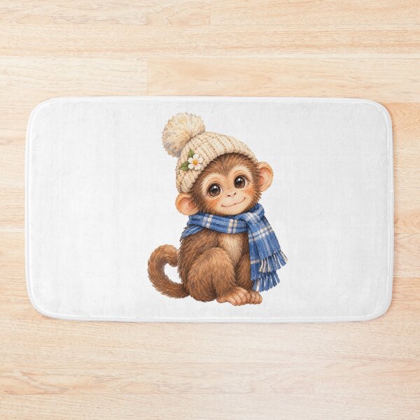 Item preview, Cute Watercolor Monkey designed and sold by derricwise.