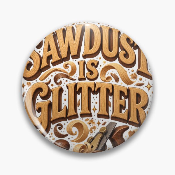 Item preview, Sawdust Is Glitter Funny Woodworking Gift designed and sold by ys96.