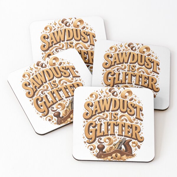Item preview, Sawdust Is Glitter Funny Woodworking Gift designed and sold by ys96.