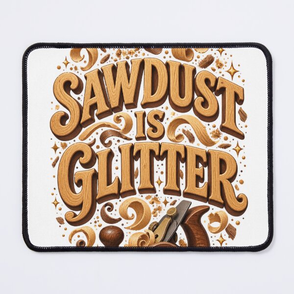 Item preview, Sawdust Is Glitter Funny Woodworking Gift designed and sold by ys96.
