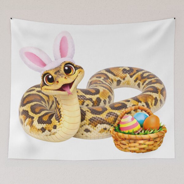 Item preview, Sweet Reticulated Python Easter designed and sold by Sillytoe.