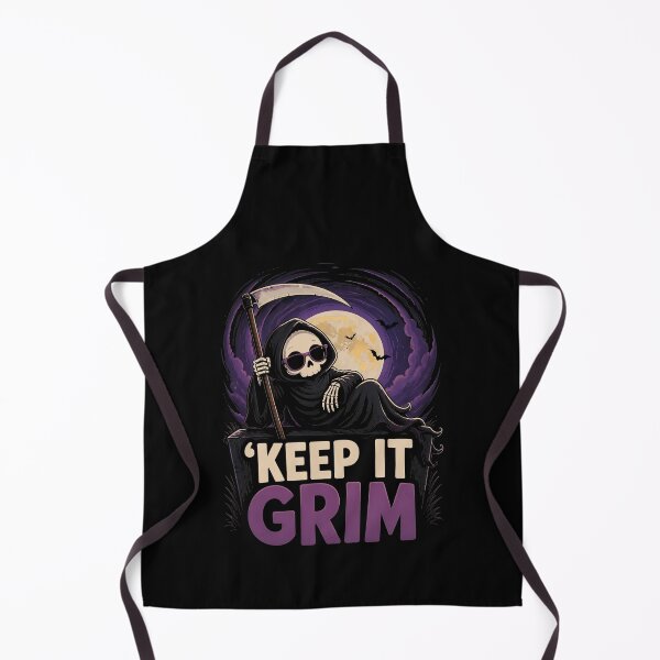 Item preview, Keep It Grim Funny Halloween Grim Reaper Gift designed and sold by Say It With Ink.