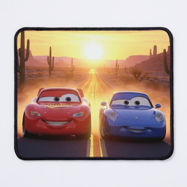 Item preview, Sally Sunset Road Trip – Classic Cars & Desert Dreams designed and sold by Magole Art.