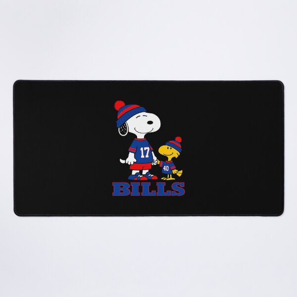 Item preview, Snoopy Woodstock Buffalo Bills Football designed and sold by thymowalravens.