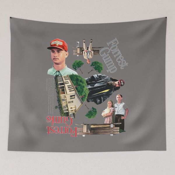 Item preview, Forrest Gump Movie Collage Tom Hanks T-Shirt-66 designed and sold by JonnNicoKraft.