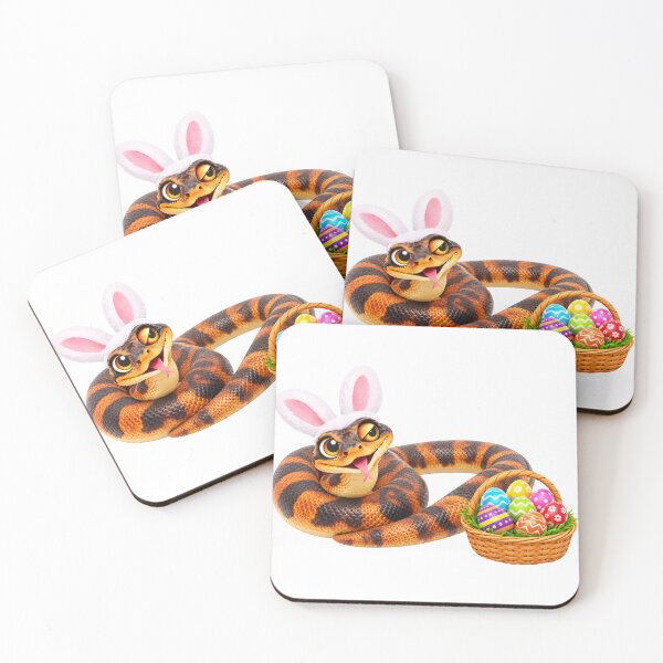 Item preview, Bright Ringed Python Easter designed and sold by Sillytoe.