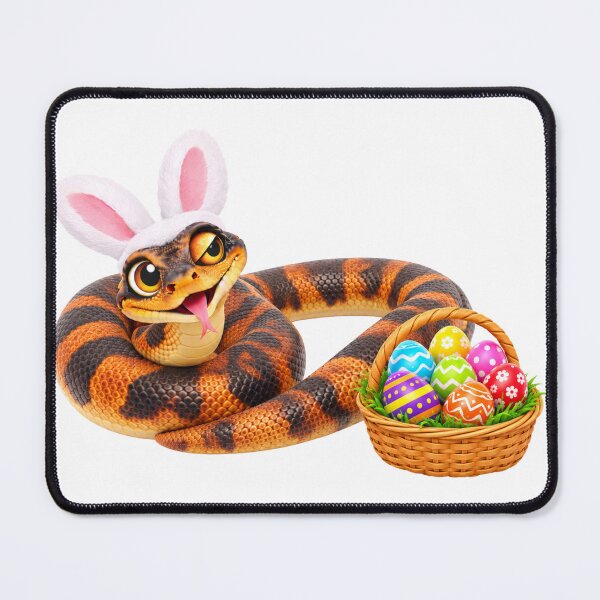Item preview, Bright Ringed Python Easter designed and sold by Sillytoe.