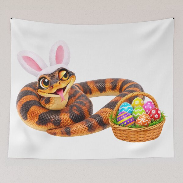 Item preview, Bright Ringed Python Easter designed and sold by Sillytoe.