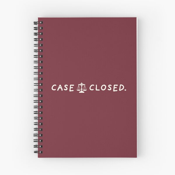 Item preview, Case Closed Funny Lawyer Quote Minimalist | Cute Law Student Gift Scales of Justice | Attorney Lawyer Graduation Gift | Courtroom Humor Lawyer Gift designed and sold by LitzoyGlobeArt.