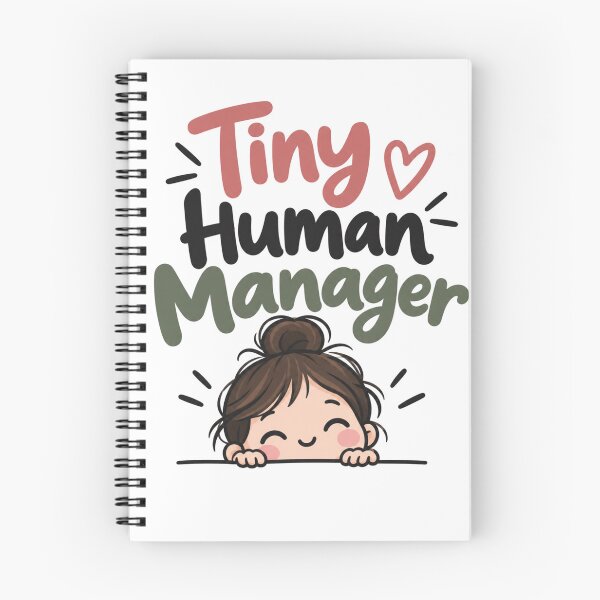 Item preview, Tiny Human Manager – Cute Mom Life Design designed and sold by 1234saad.