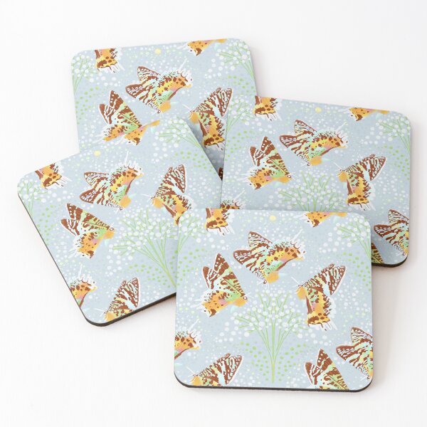Item preview, Sunset Moths Blue Sky designed and sold by LoveAlways-AEP.