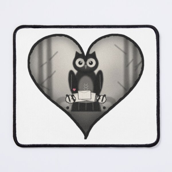 Item preview, Owl Reads the Love Letters designed and sold by Hootmatch.